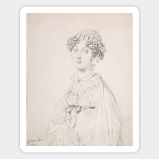 Lady Mary Cavendish-Bentinck by Jean-Auguste-Dominique Ingres Magnet